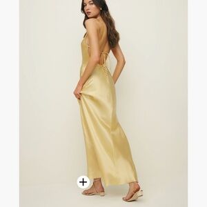 Reformation silk dress